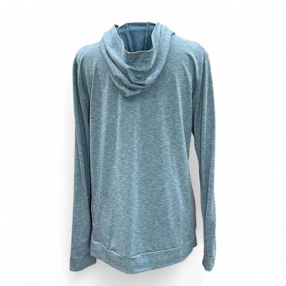 Nike Blue/Teal Hooded Dri‑Fit Pullover | Youth XL - Picture 2 of 5